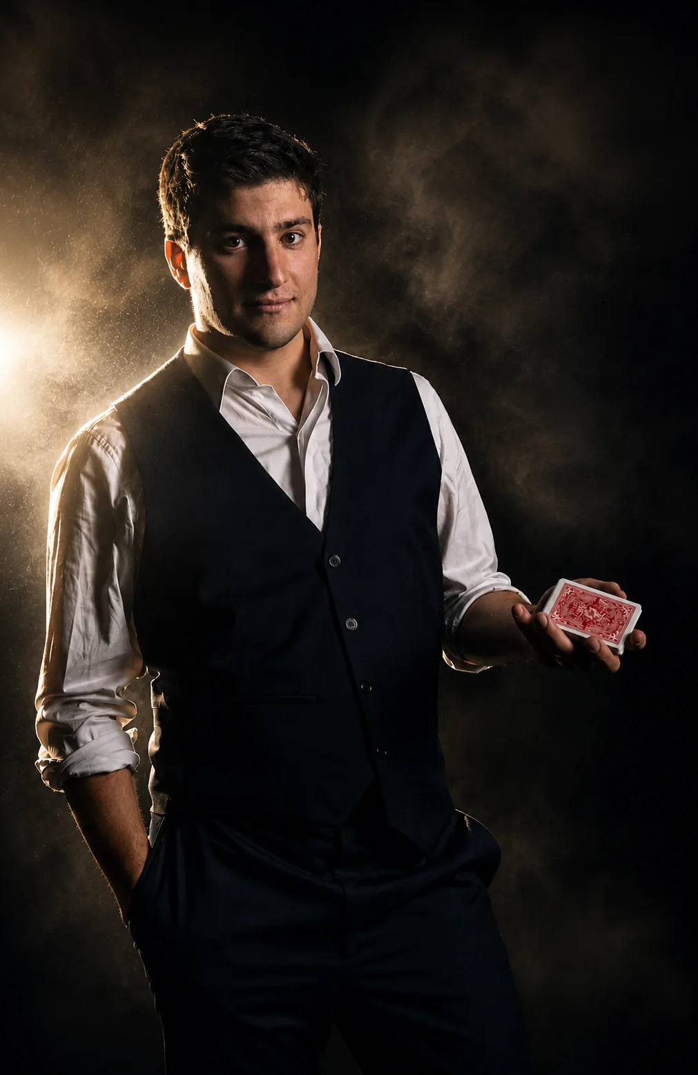 Jeremy Sulzer, magicien professionnel à Paris